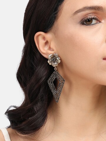 Boucles d'oreilles SOHI en or : devant