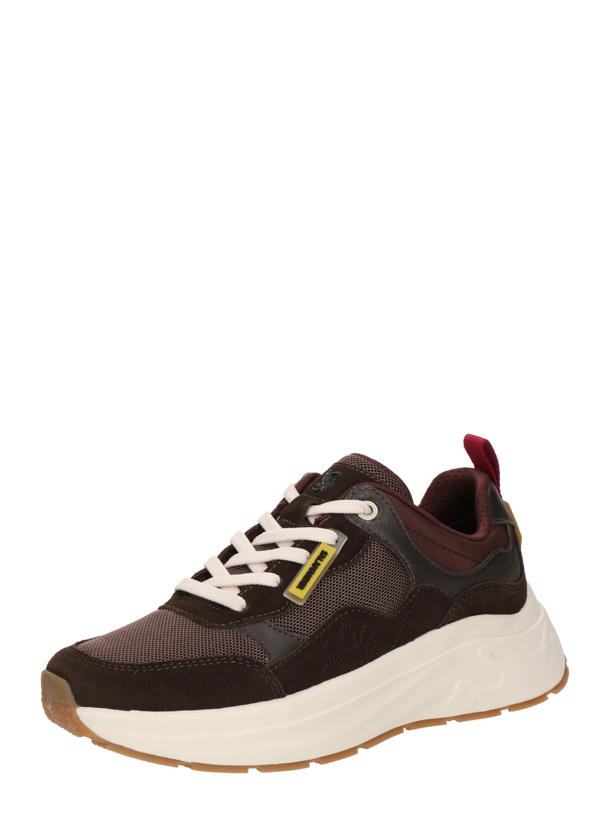 SALAMANDER Låg sneaker i brun: framsida