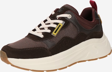 SALAMANDER Platform trainers in Brown: front