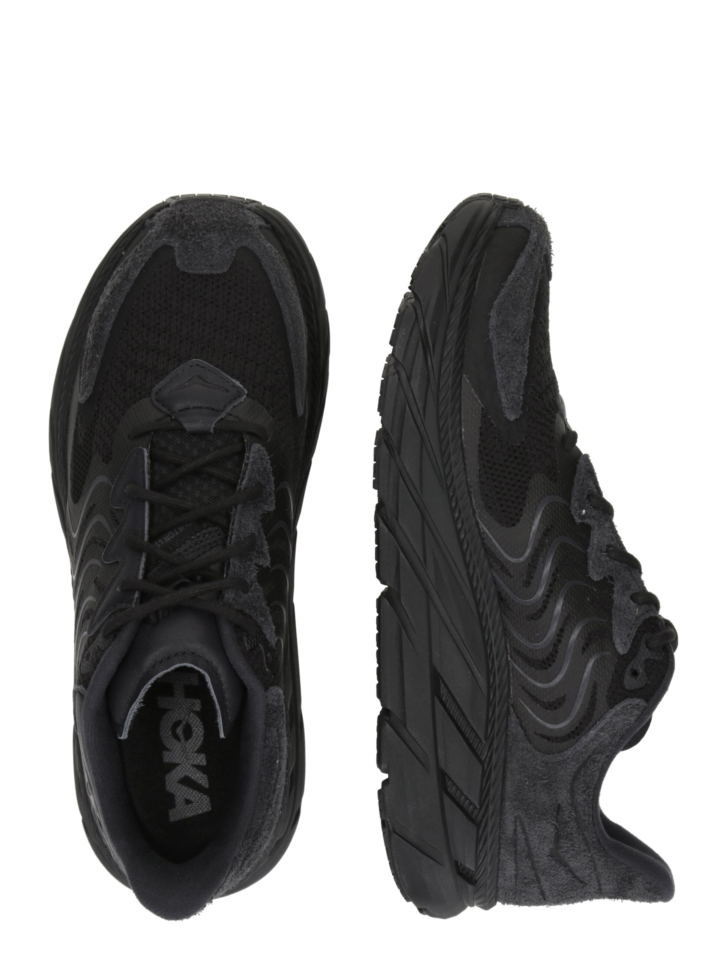 Sneaker bassa 'Clifton' di HOKA in nero