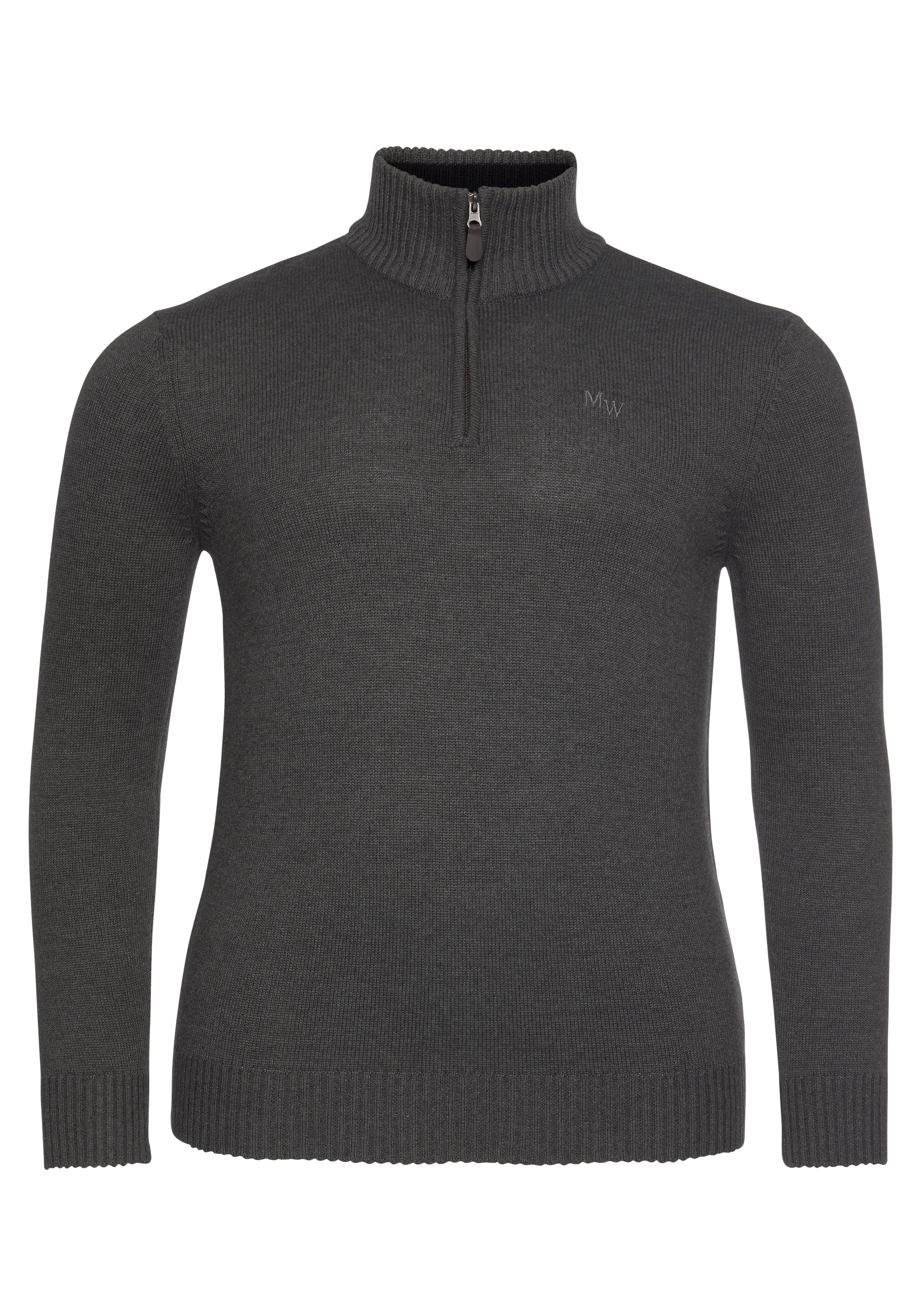 Man's World Pullover in Grau: Vorderseite