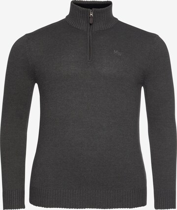 Man's World Sweater in Grey: front