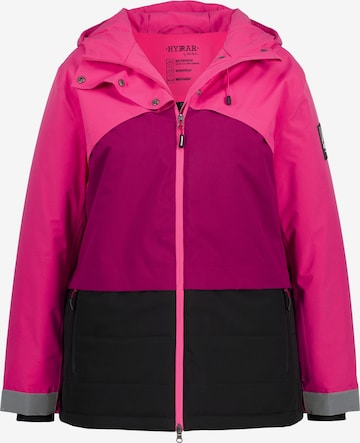 Veste fonctionnelle Ulla Popken en rose : devant