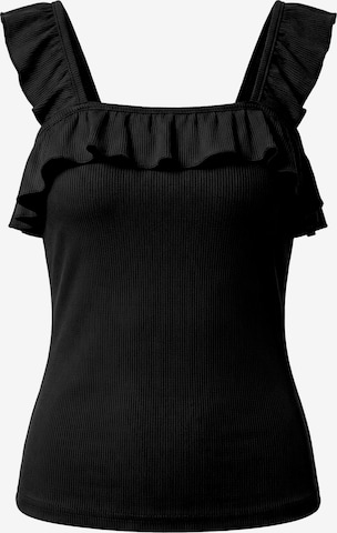 Imily Bela Top in Schwarz: Vorderseite