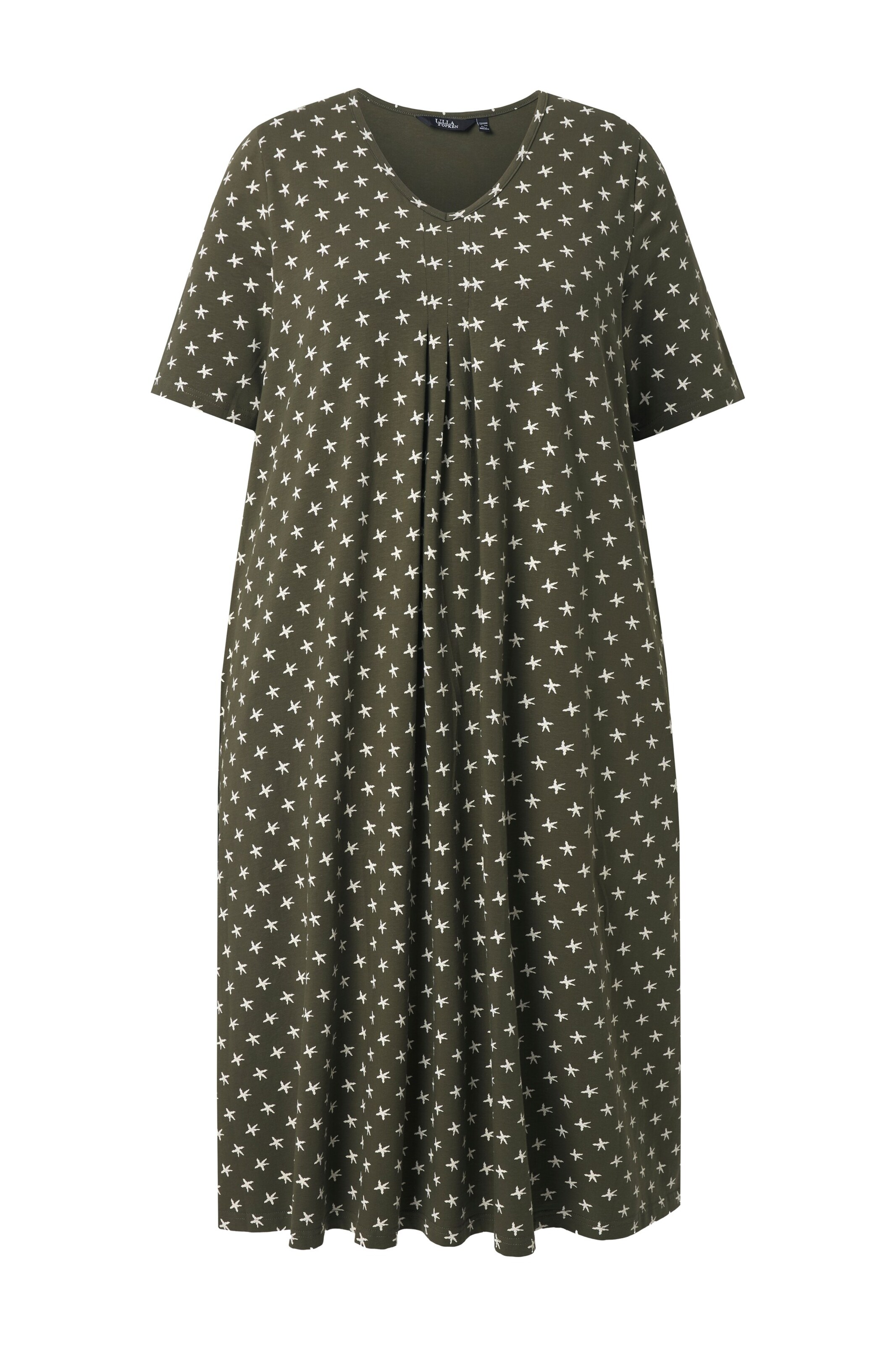 Ulla Popken Kleid in Grün: Vorderseite