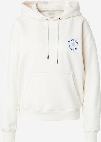 GUESS JEANSSweater majica - bež boja: prednji dio