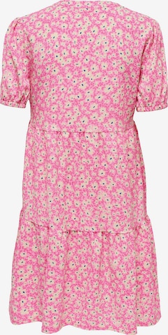 JDY Платье 'Lotus' в Ярко-розовый