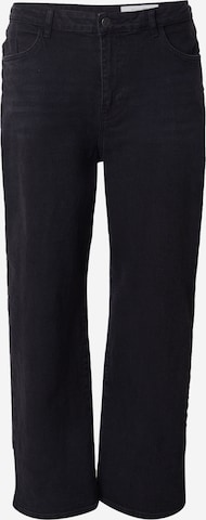 juoda Noisy May Curve Standartinis Džinsai 'NMYOLANDA': priekis