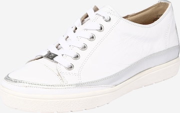 CAPRICE Sneakers laag in Wit: voorkant