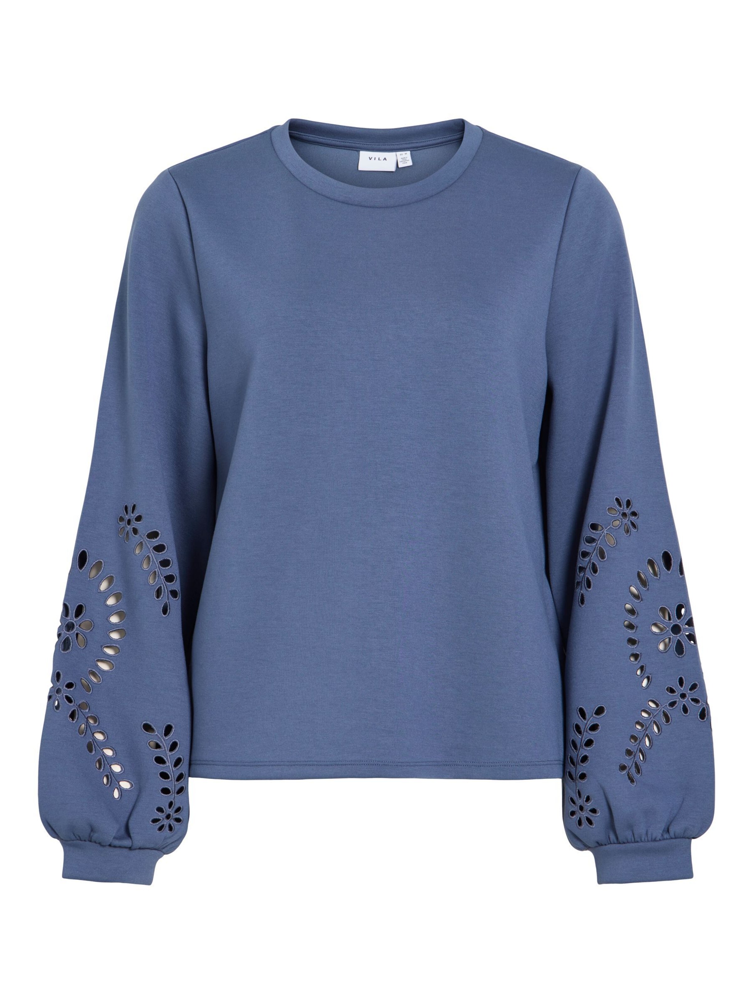 VILA Sweatshirt 'SANDY' in Blau: Vorderseite