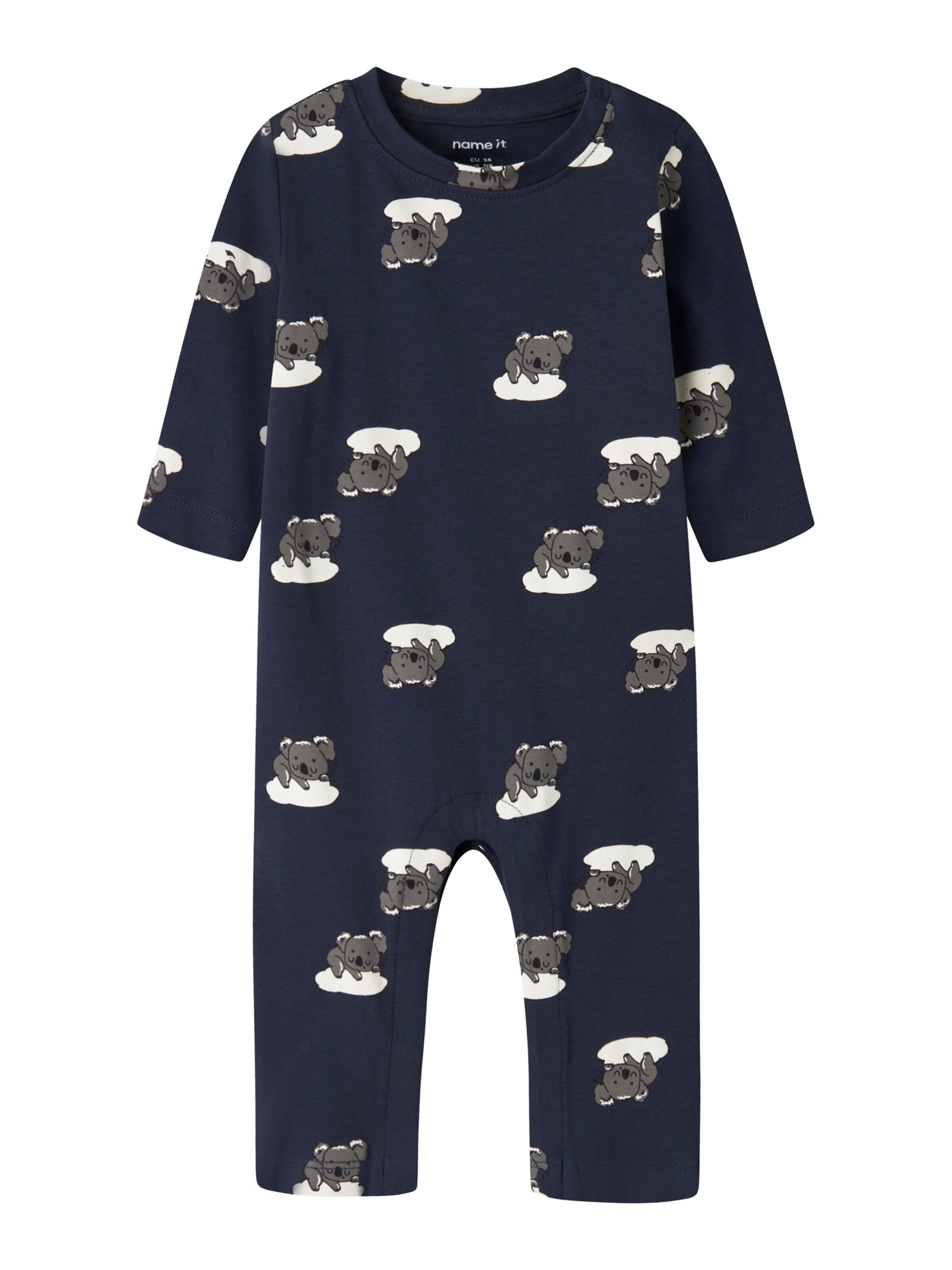 NAME IT - Pijama 'NBMRENANQ' en azul: frente