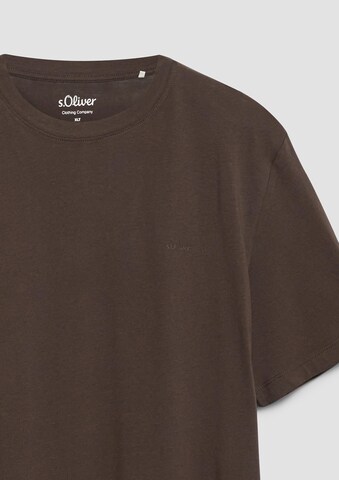 s.Oliver Shirt in Bruin