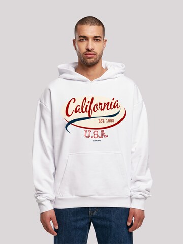 F4NT4STIC Sweatshirt 'California' in White: front