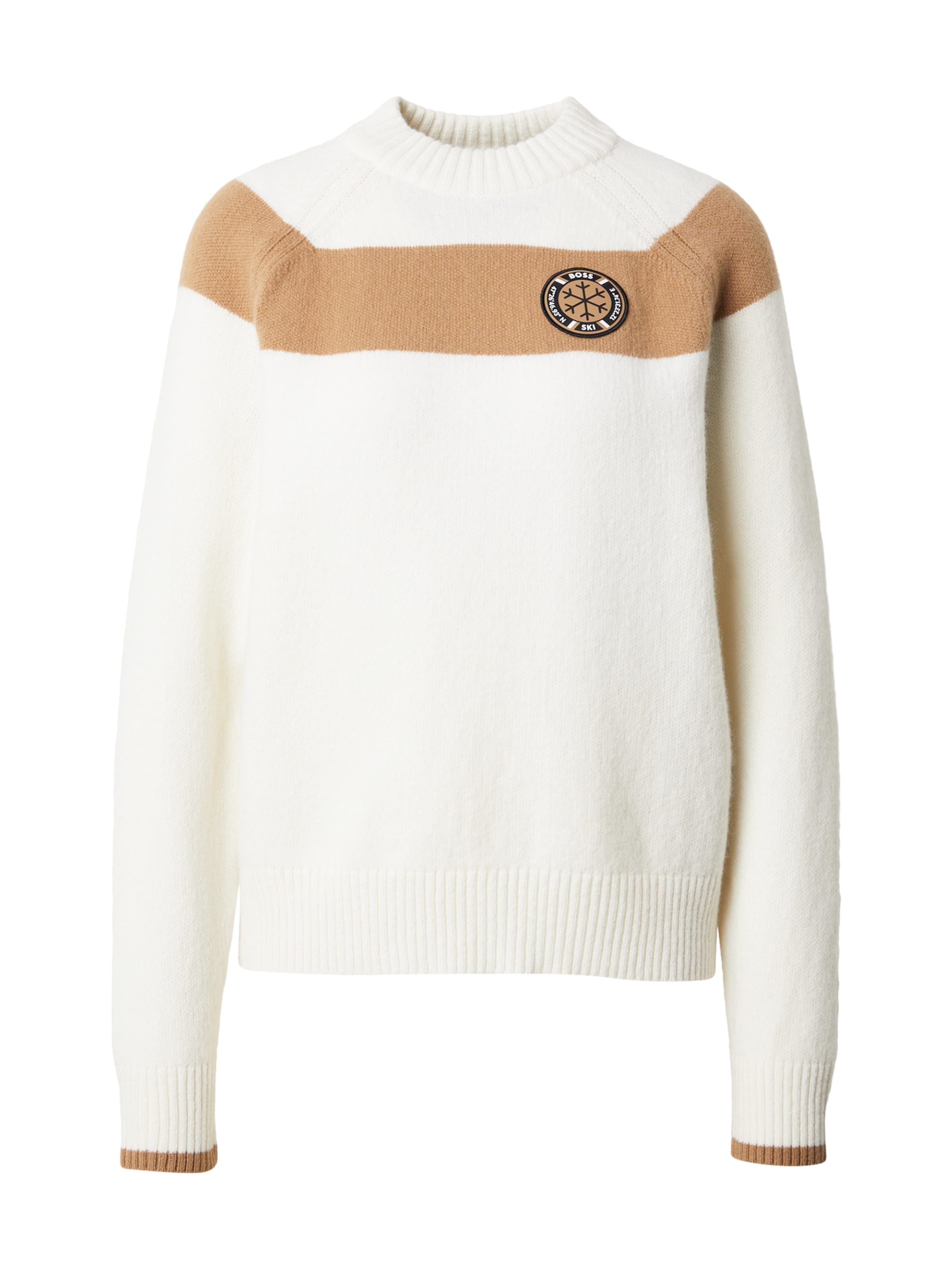 balta BOSS Megztinis 'Firane': priekis