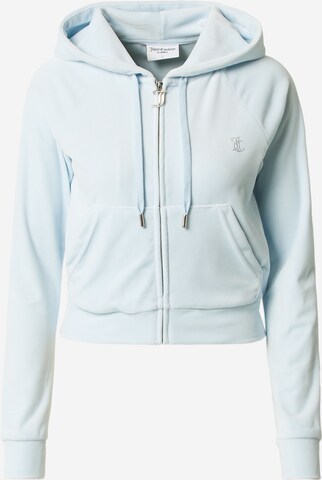 Juicy Couture Zip-Up Hoodie 'MADISON' in Blue: front