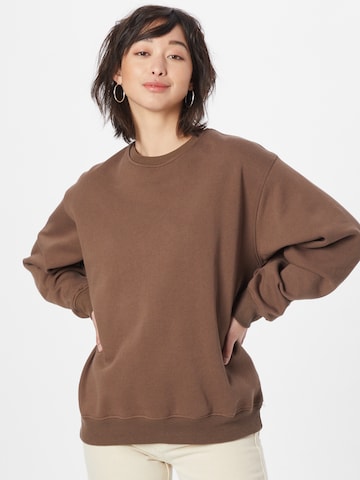 Cotton On Sweatshirt in Brown: front