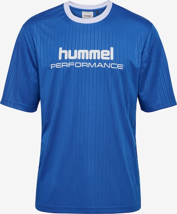 T-Shirt fonctionnel 'Fast' Hummel en bleu : devant