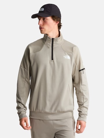 THE NORTH FACE - Pullover 'Mountain Athletics' em cinzento: frente