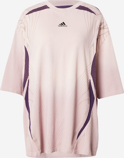 Marškinėliai iš ADIDAS ORIGINALS, spalva – baklažano spalva / rožinė / pudros spalva, Prekių apžvalga