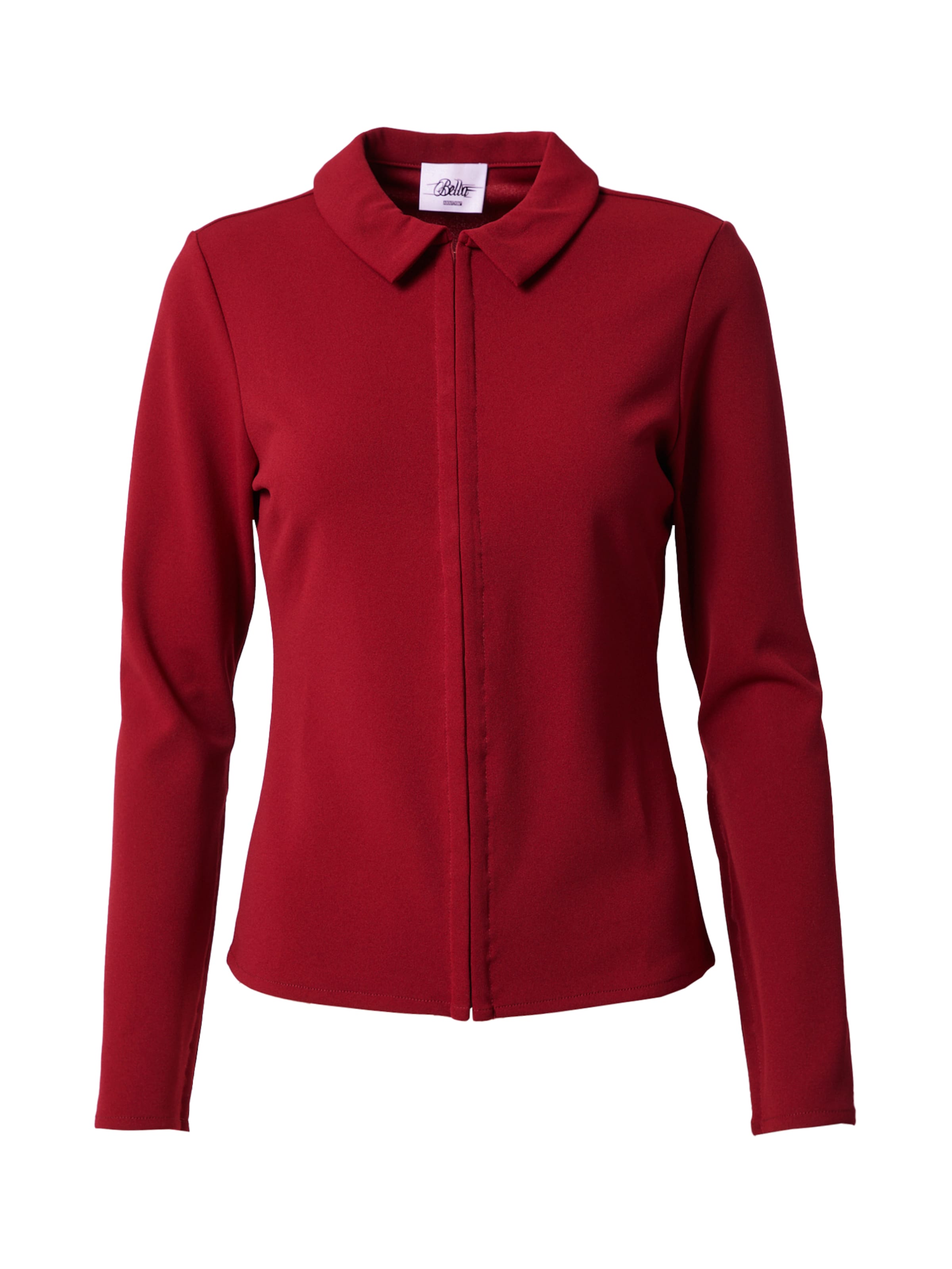 Bella x ABOUT YOU Bluse 'Grace' in dunkelrot, Produktansicht