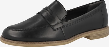 TAMARIS - Zapatillas en negro: frente