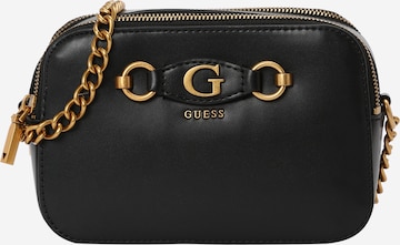 Borsa a tracolla 'IZZY' di GUESS in nero: frontale