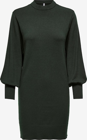 ONLY Knitted dress in Green: front