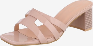 Ital-Design Pantolette in Pink: Vorderseite
