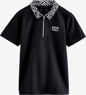 juoda Next Marškinėliai: priekis