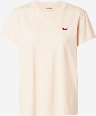 LEVI'S ® Shirt 'Perfect Tee' in de kleur Perzik / Rood / Wit, Productweergave