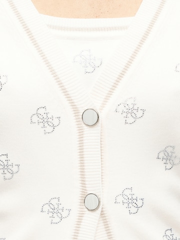 GUESS Πλεκτή ζακέτα σε μπεζ