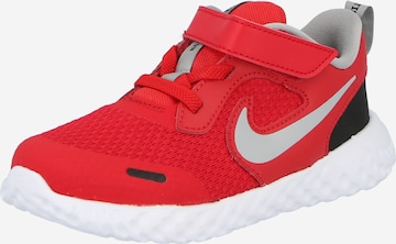 NIKE Athletic Shoes 'Revolution 5' in Red: front