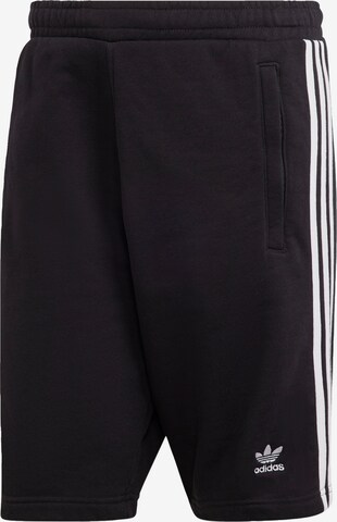 Pantalon 'Adicolor' ADIDAS ORIGINALS en noir : devant