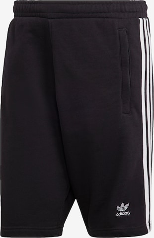 ADIDAS ORIGINALS Normalny krój Spodnie 'Adicolor Classics 3-Stripes' w kolorze czarny: przód