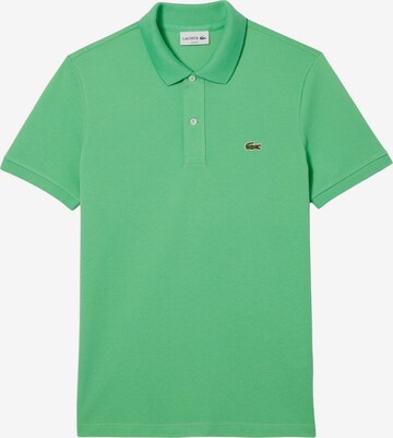 T-Shirt LACOSTE en vert : devant