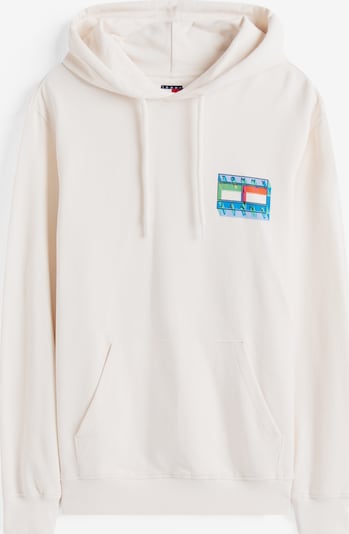 Tommy Jeans Sweater majica u azur / svijetlozelena / narančasta / bijela, Pregled proizvoda