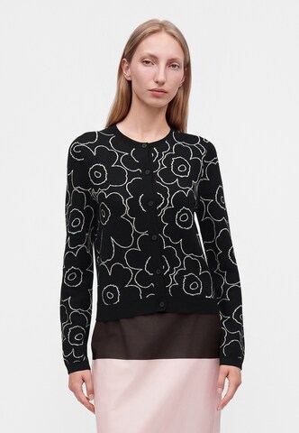 Marimekko Neuletakki 'VILLI' värissä musta: etupuoli