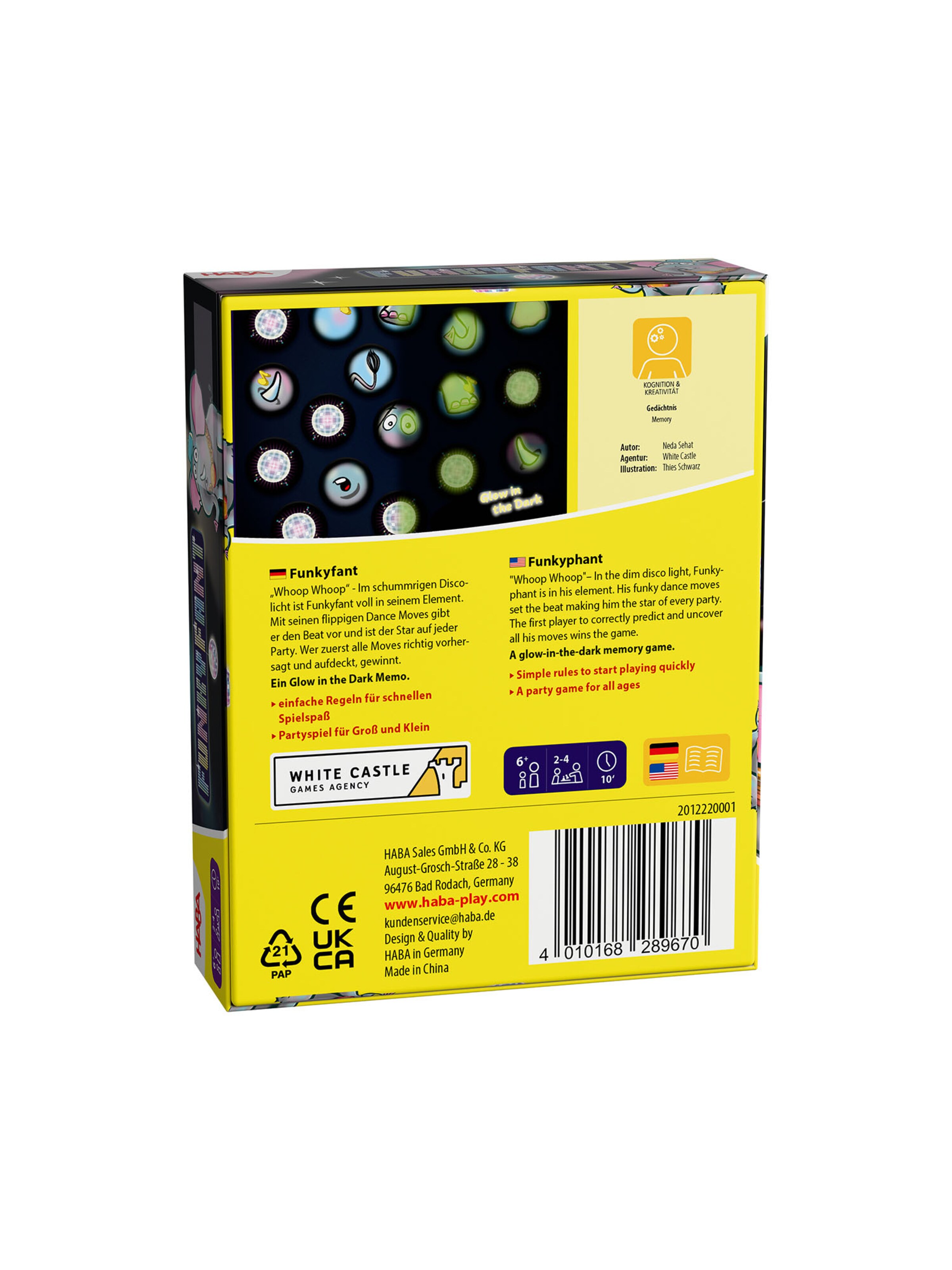 HABA Spel ' Funkyfant Freunde ' in Gemengde kleuren