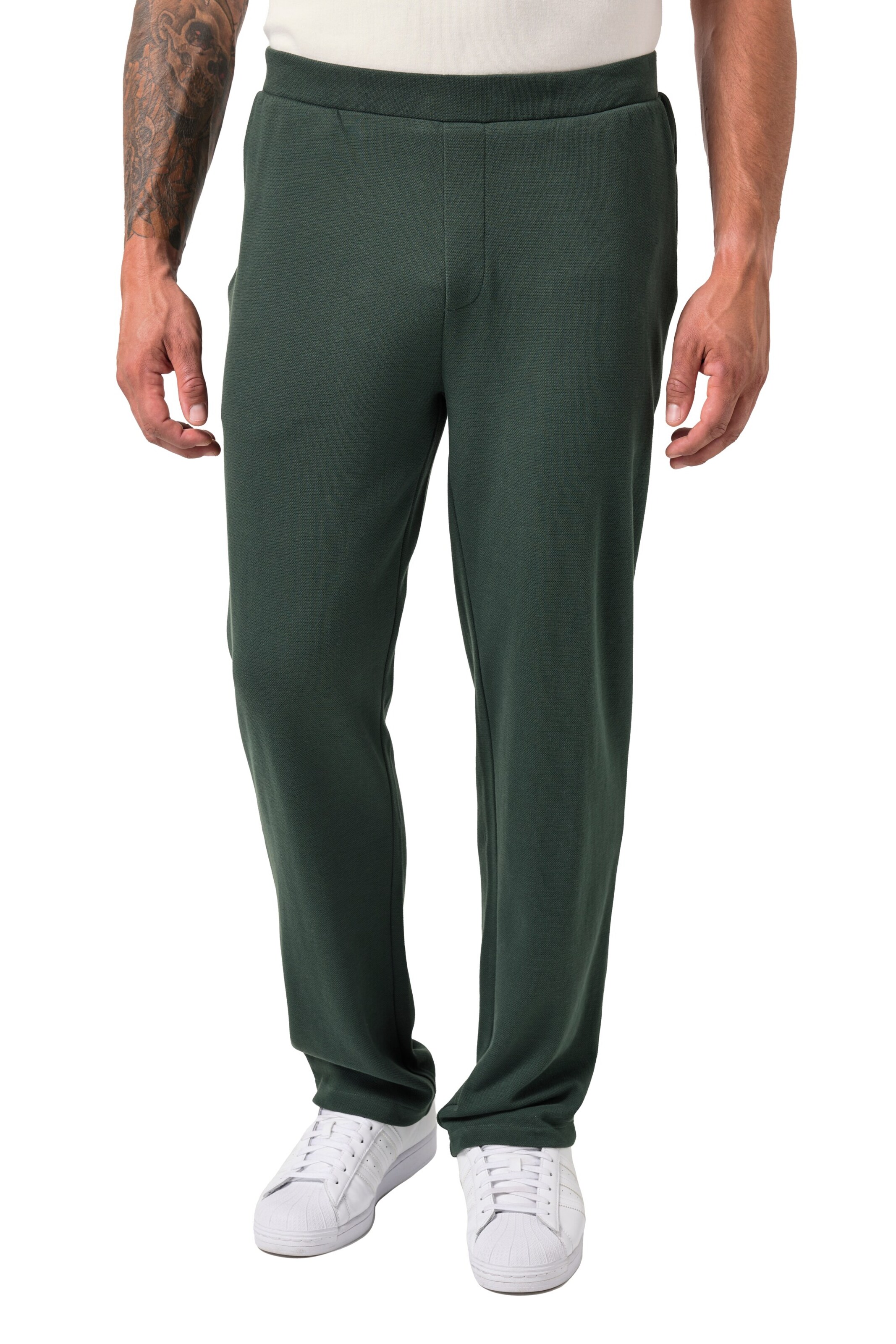 JP1880 Regular Broek in Groen: voorkant