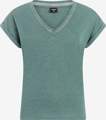 PROTEST Shirt 'PRTMondaysi' in Grün: Vorderseite