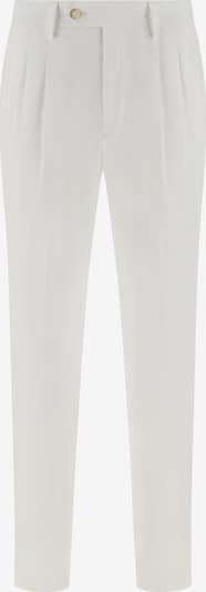 Boggi Milano Chino hlače 'Cotton and Tencel Trousers' veličine 44 u bijela, Pregled proizvoda