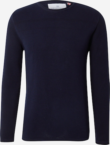 Pulover 'Pep' de la Kronstadt pe albastru: față