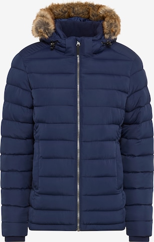 POLARINO Between-Season Jacket in Blue: front
