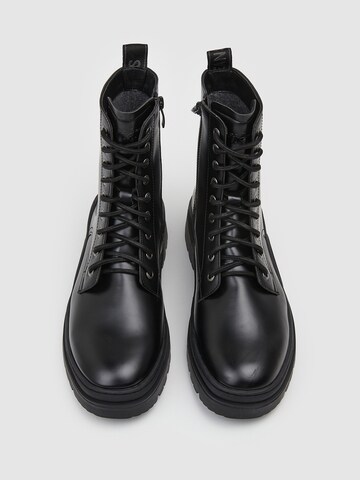 Pepe Jeans Lace-Up Boots 'SODA TRACK' in Black