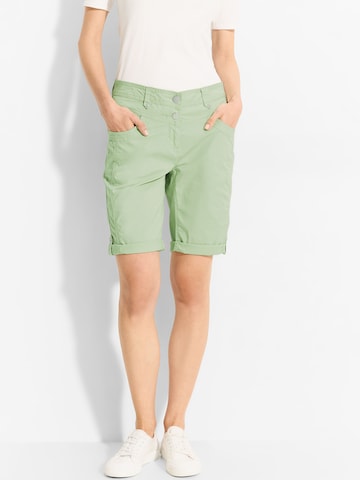CECIL - regular Pantalón 'New York' en verde