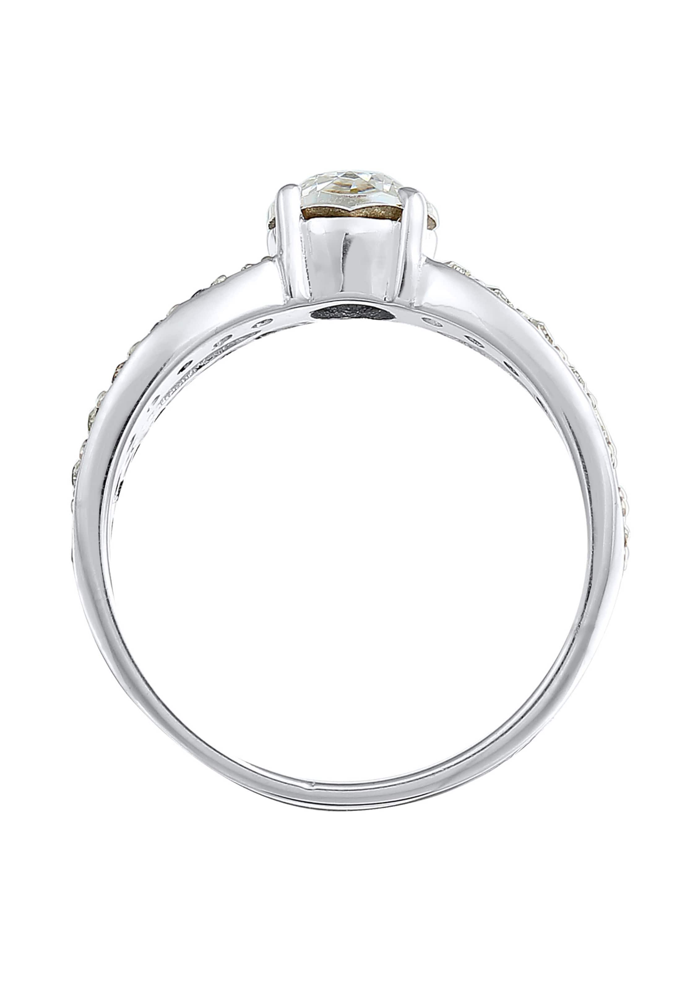 ELLI Sormus 'Soltär' värissä hopea