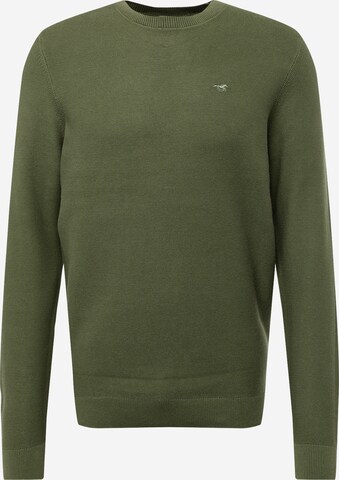 MUSTANG Pullover 'EMIL' in Grün: predná strana