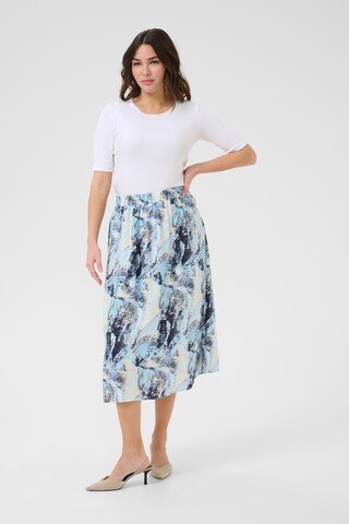 Jupe 'Jasmin' Kaffe en bleu