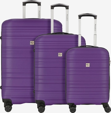 Ensemble de bagages 'Paradise' CHECK.IN en violet : devant
