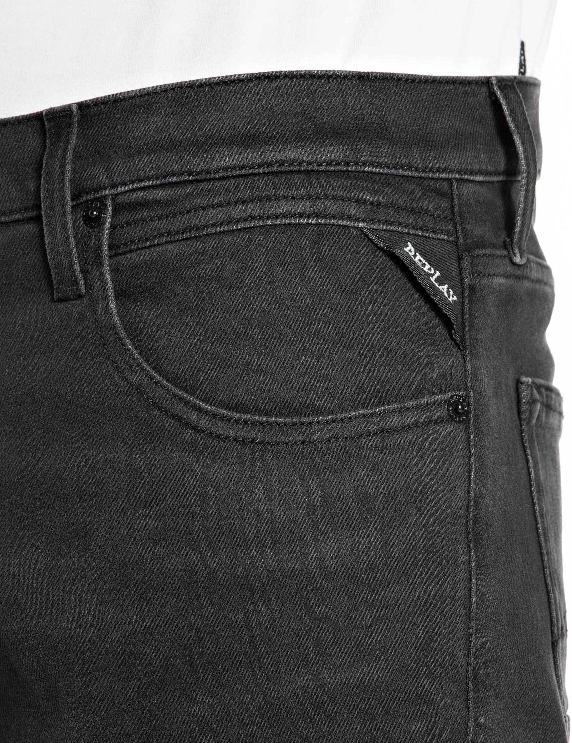 REPLAY Regular Jeans in Black